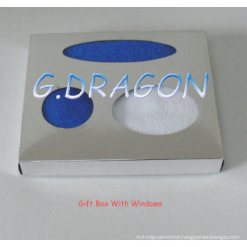 High Quality Low Profit OEM Perfect Box with Window (GD-BWW004)